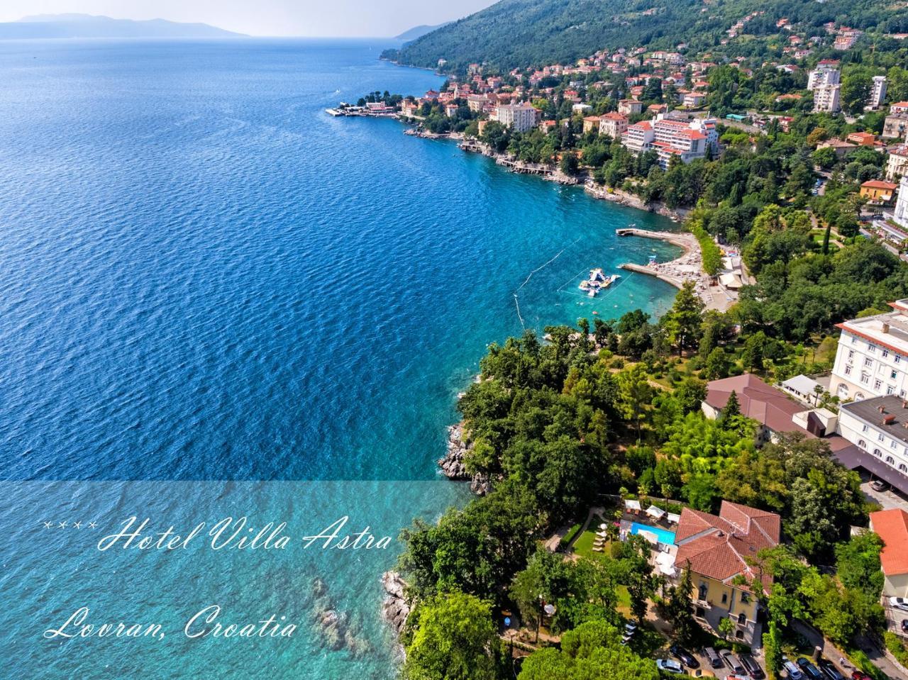 Hotel Villa Astra Lovran Exterior photo